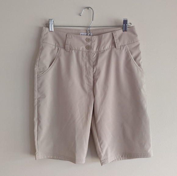 Lopez | beige golf shorts - Picture 1 of 8